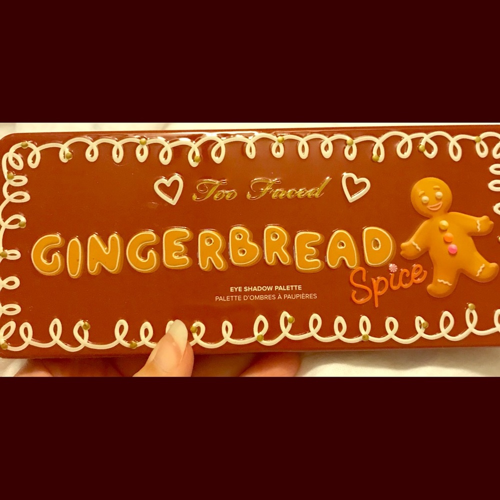 Authentic Too Faced Gingerbread Spice Palette